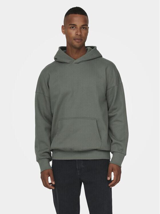 Толстовка свободного кроя Only & Sons, зеленый
Толстовка свободного кроя Only & Sons, зеленый
