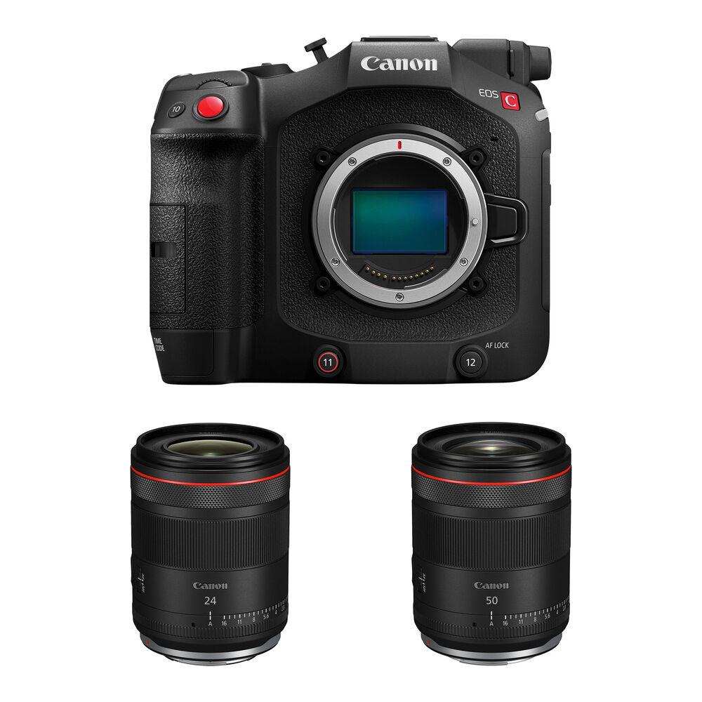 Кинокамера Canon EOS C80 Cinema Camera Kit with 24 & 50mm f/1.4 L VCM
Кинокамера Canon EOS C80 Cinema Camera Kit with 24 & 50mm f/1.4 L VCM