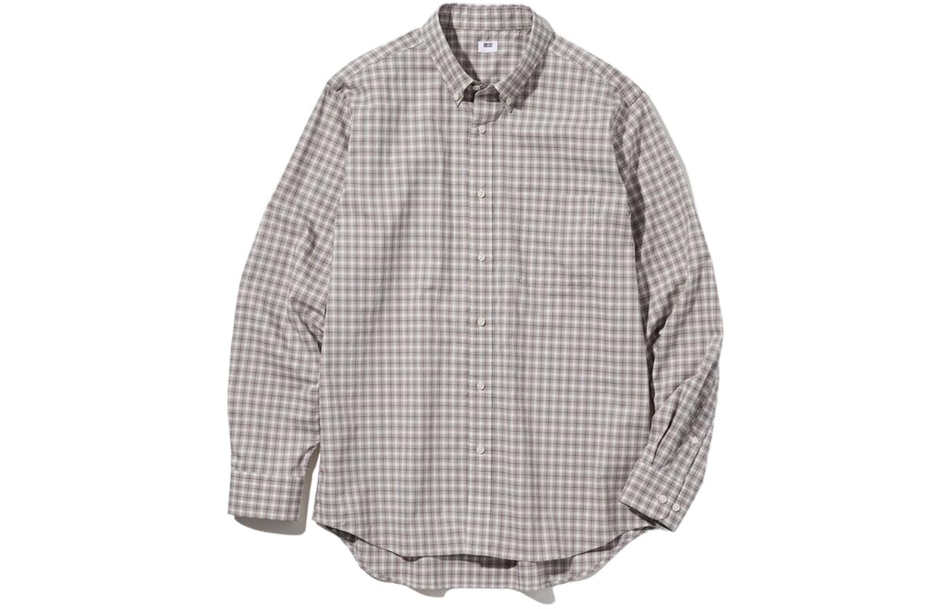 Рубашка унисекс Uniqlo, хаки
Рубашка унисекс Uniqlo, хаки