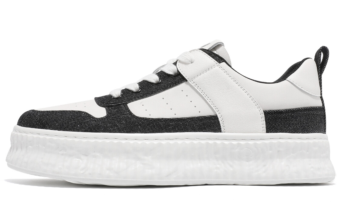 Кеды мужские, обувь для скейтбординга низкая белый/черный Trumppipe
Кеды мужские, обувь для скейтбординга низкая белый/черный Trumppipe