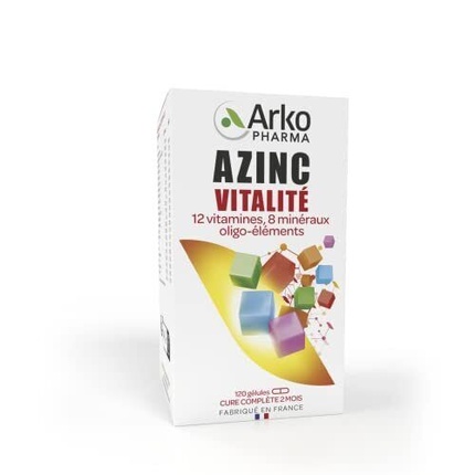 Добавка Azinc Vitality снижает утомляемость и поддерживает производительность Arkopharma
Добавка Azinc Vitality снижает утомляемость и поддерживает производительность Arkopharma