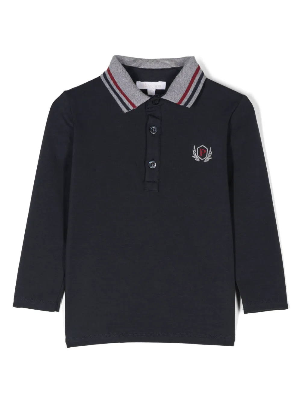 Рубашка поло с вышитым логотипом Patachou, синий
Рубашка поло с вышитым логотипом Patachou, синий