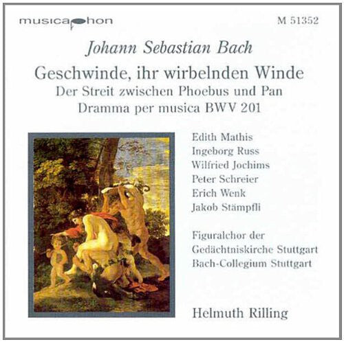 CD диск Bach, J.S. / Winschermann / Schreier: Geschwinde Ihr Wirbelnden Winde
CD диск Bach, J.S. / Winschermann / Schreier: Geschwinde Ihr Wirbelnden Winde