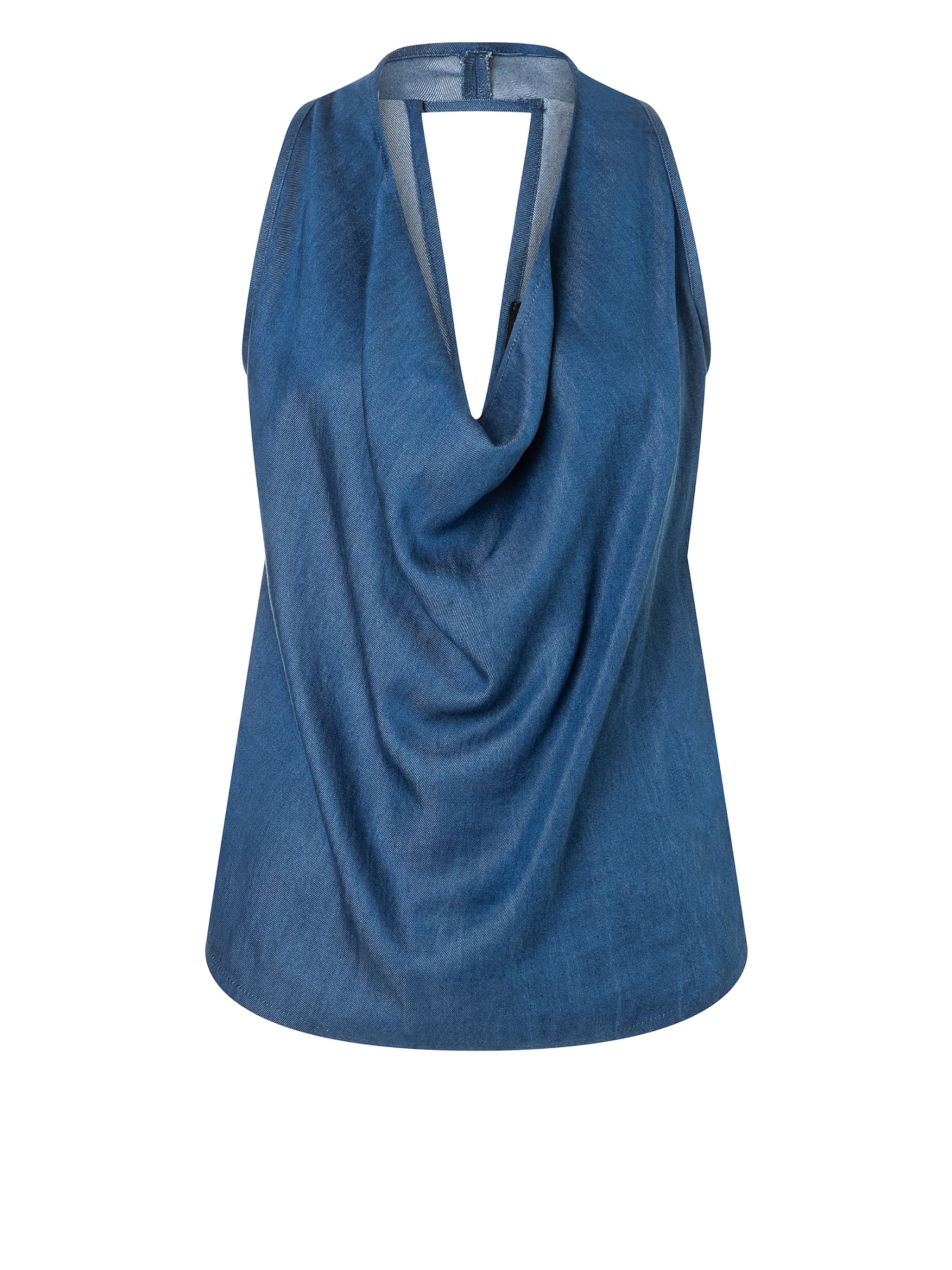 Ana Alcazar Топ 'Drena' в синем дениме
Ana Alcazar Топ 'Drena' в синем дениме