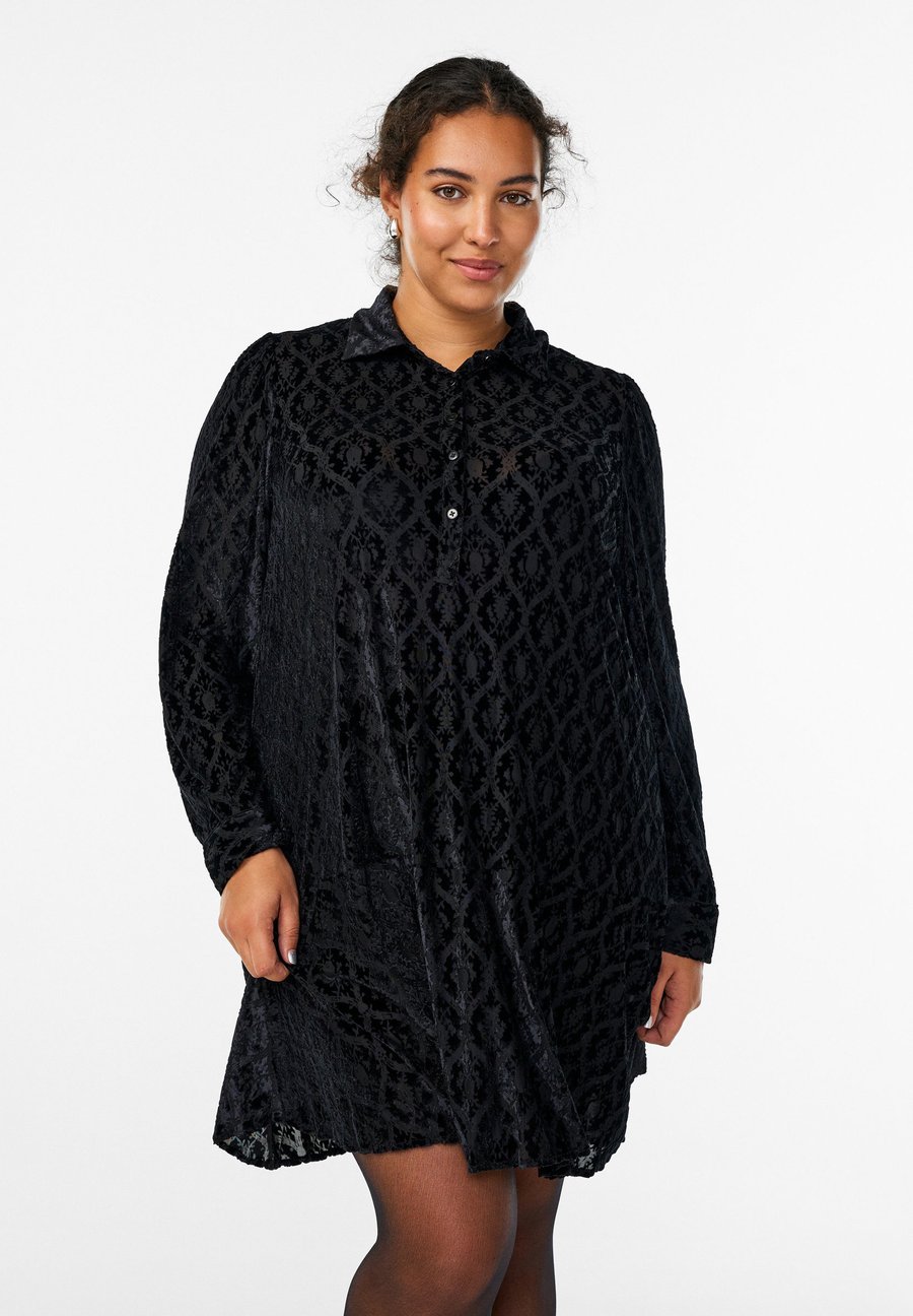 Платье Zizzi Shirt dress, Black
Платье Zizzi Shirt dress, Black
