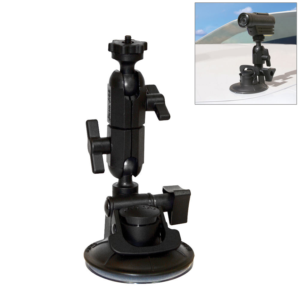 PANAVISE ActionGrip 3-N-1 Suction Cup Action Cam Mount Kit 13150
PANAVISE ActionGrip 3-N-1 Suction Cup Action Cam Mount Kit 13150