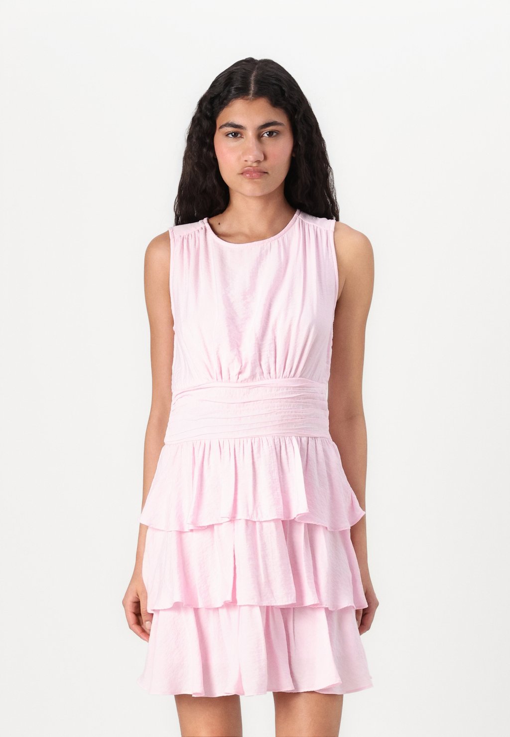 Элегантное платье VMLISE O NECK DRESS Vero Moda, фуксия 
Элегантное платье VMLISE O NECK DRESS Vero Moda, фуксия