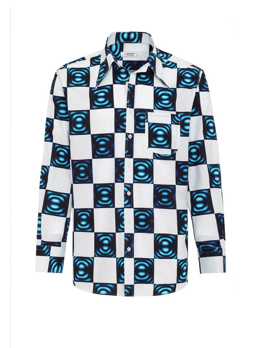 Рубашка на пуговицах классического кроя By Diess Collection Dies-258, белый
Рубашка на пуговицах классического кроя By Diess Collection Dies-258, белый