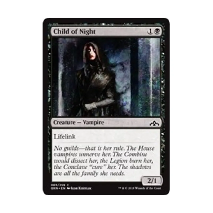 CCG Дитя Ночи (С), MTG - Guilds of Ravnica
CCG Дитя Ночи (С), MTG - Guilds of Ravnica