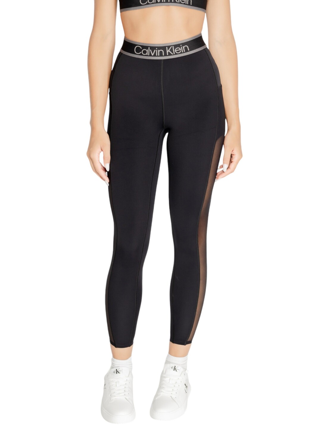 Леггинсы Calvin Klein с прозрачной вставкой, черный
Леггинсы Calvin Klein с прозрачной вставкой, черный
