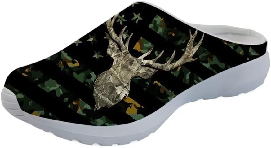 Кроссовки Forchrinse Red Galaxy Space Mule для женщин и мужчин, с сеткой, легкие, без застежки, для ходьбы, Deer American Flag
Кроссовки Forchrinse Red Galaxy Space Mule для женщин и мужчин, с сеткой, легкие, без застежки, для ходьбы, Deer American Flag