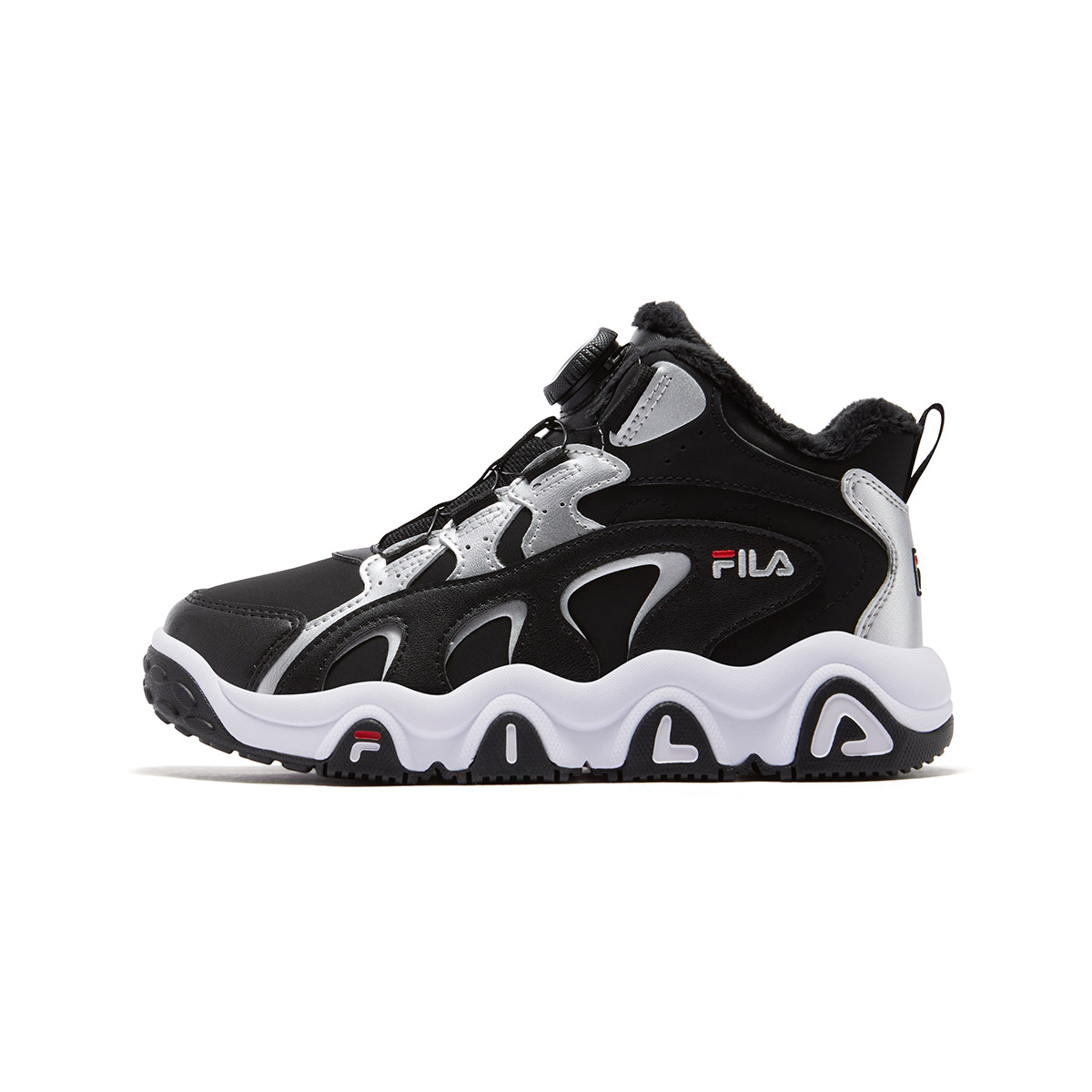 FILA KIDS SEASON FSW нескользящие устойчивые к истиранию утепленные ботинки Black/Space Silver детские
FILA KIDS SEASON FSW нескользящие устойчивые к истиранию утепленные ботинки Black/Space Silver детские