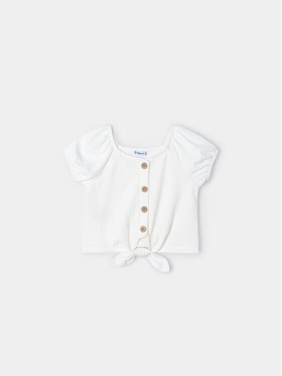 Узкая блузка Mayoral, экрю
Узкая блузка Mayoral, экрю