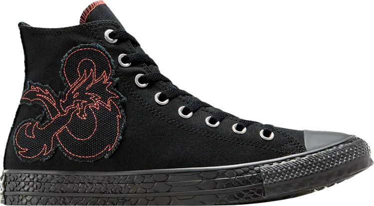 Кроссовки Dungeons & Dragons x Chuck Taylor All Star High 'Dragon Scales', черный 
Кроссовки Dungeons & Dragons x Chuck Taylor All Star High 'Dragon Scales', черный