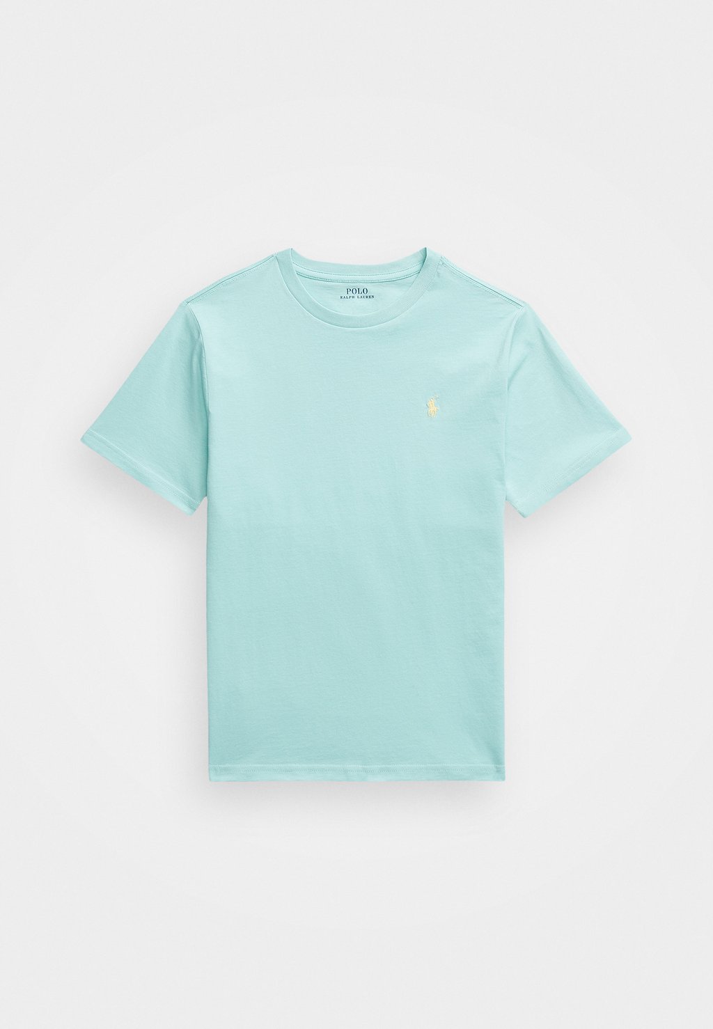 Базовая футболка COTTON JERSEY CREWNECK TEE Polo Ralph Lauren, светло-голубой 
Базовая футболка COTTON JERSEY CREWNECK TEE Polo Ralph Lauren, светло-голубой