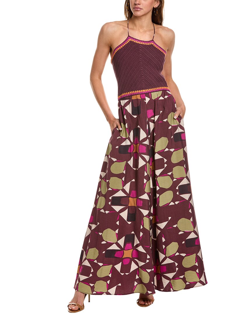 Платье макси ba&sh, фиолетовый
Платье макси ba&sh, фиолетовый