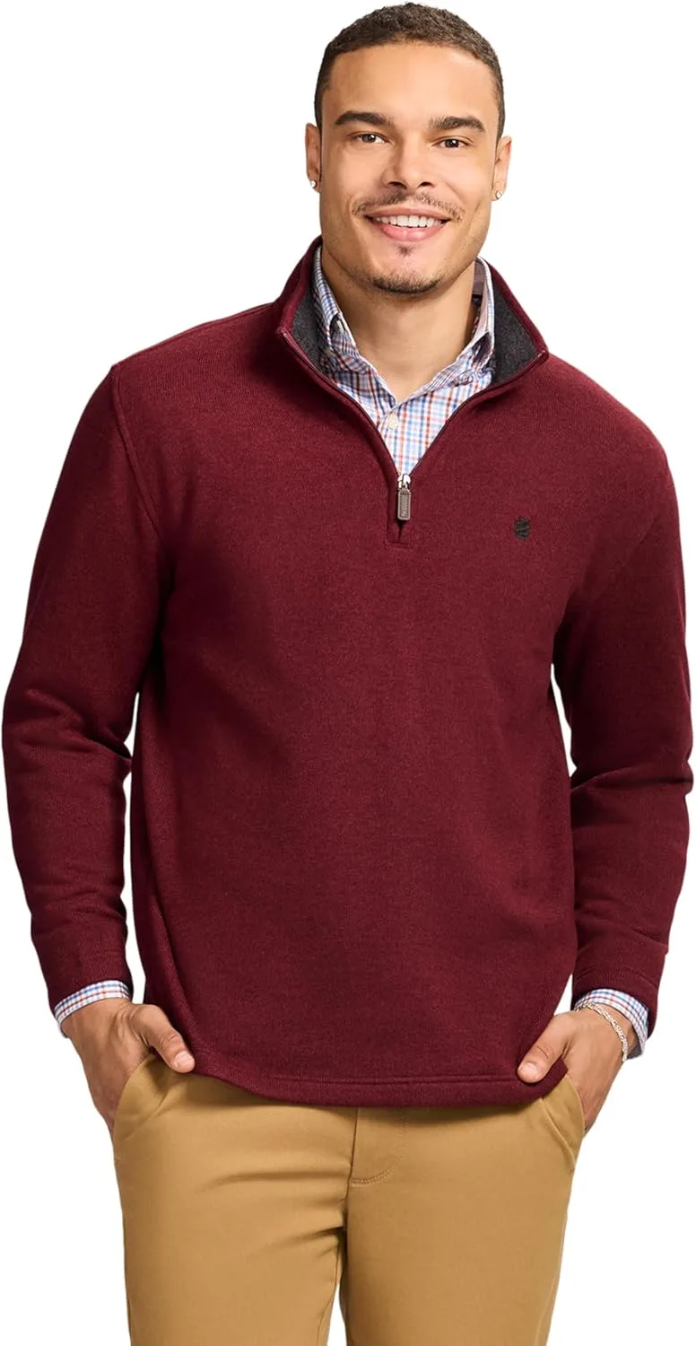 Свитер флис Quarter Zip — LT Grey HTHR IZOD
Свитер флис Quarter Zip — LT Grey HTHR IZOD
