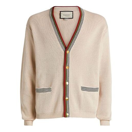 Свитер v-neck cotton cardigan 'beige' Gucci, бежевый
Свитер v-neck cotton cardigan 'beige' Gucci, бежевый