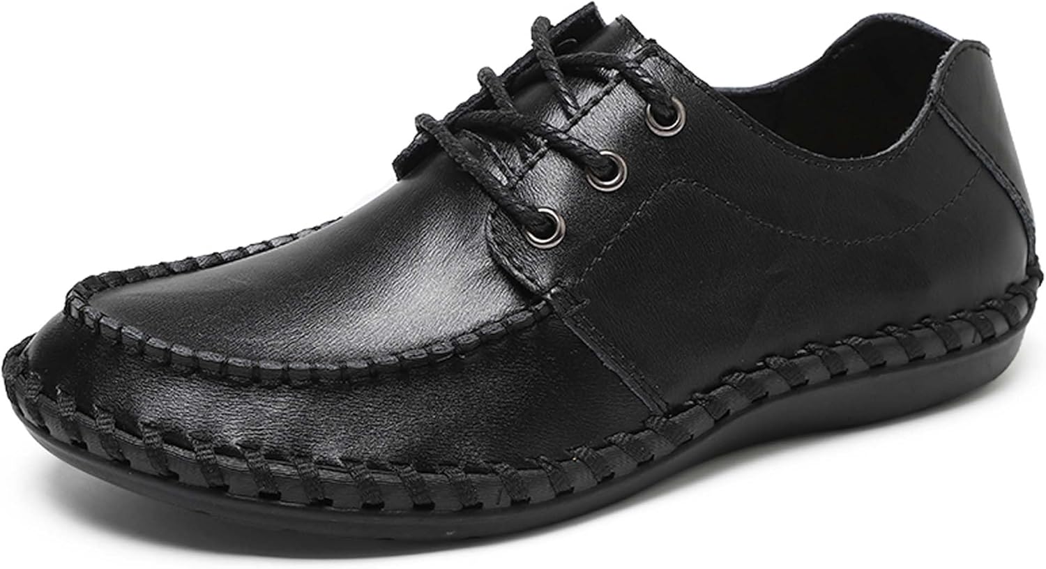 Мужские повседневные лоферы, модная кожаная обувь для офиса и деловой обстановки, для вождения и прогулок, удобные, с нескользящей подошвой, на шнуровке, повседневные кроссовки Generic, черный
Мужские повседневные лоферы, модная кожаная обувь для офиса и деловой обстановки, для вождения и прогулок, удобные, с нескользящей подошвой, на шнуровке, повседневные кроссовки Generic, черный