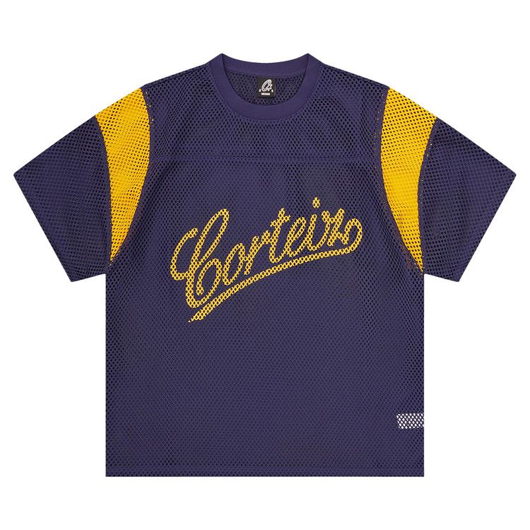 Джерси Corteiz Open Mesh Panel Jersey, Navy/Yellow
Джерси Corteiz Open Mesh Panel Jersey, Navy/Yellow