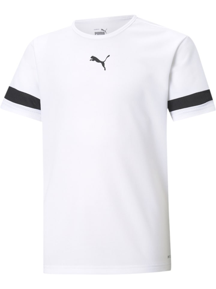 Спортивная футболка TeamRISE Jersey Jr белого цвета Puma
Спортивная футболка TeamRISE Jersey Jr белого цвета Puma