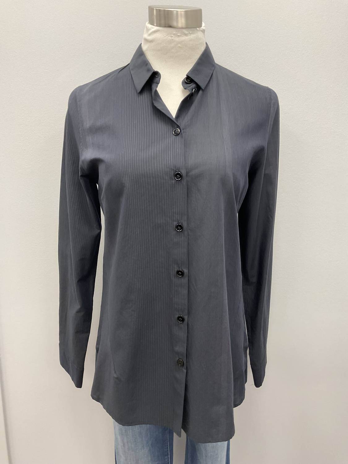 Блузка из хлопка в синюю полоску Peter O. Mahler
Блузка из хлопка в синюю полоску Peter O. Mahler