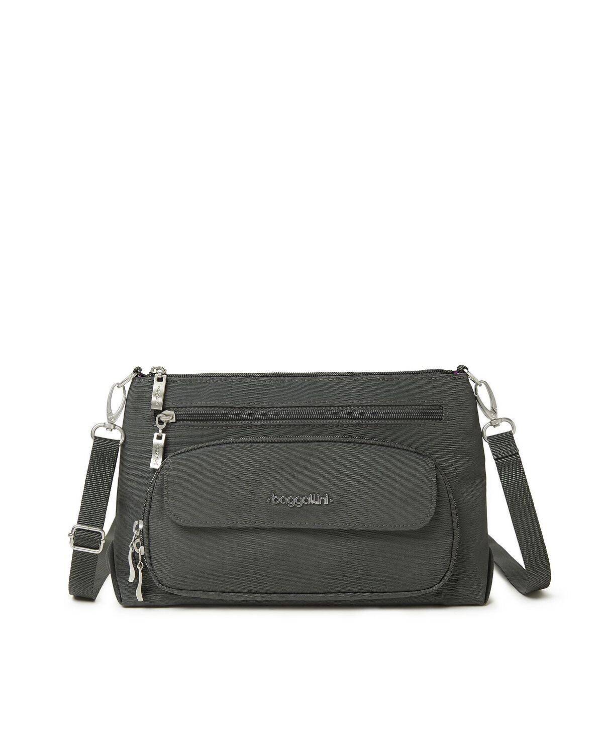 Женская оригинальная повседневная сумка через плечо с RFID-меткой Baggallini
Женская оригинальная повседневная сумка через плечо с RFID-меткой Baggallini