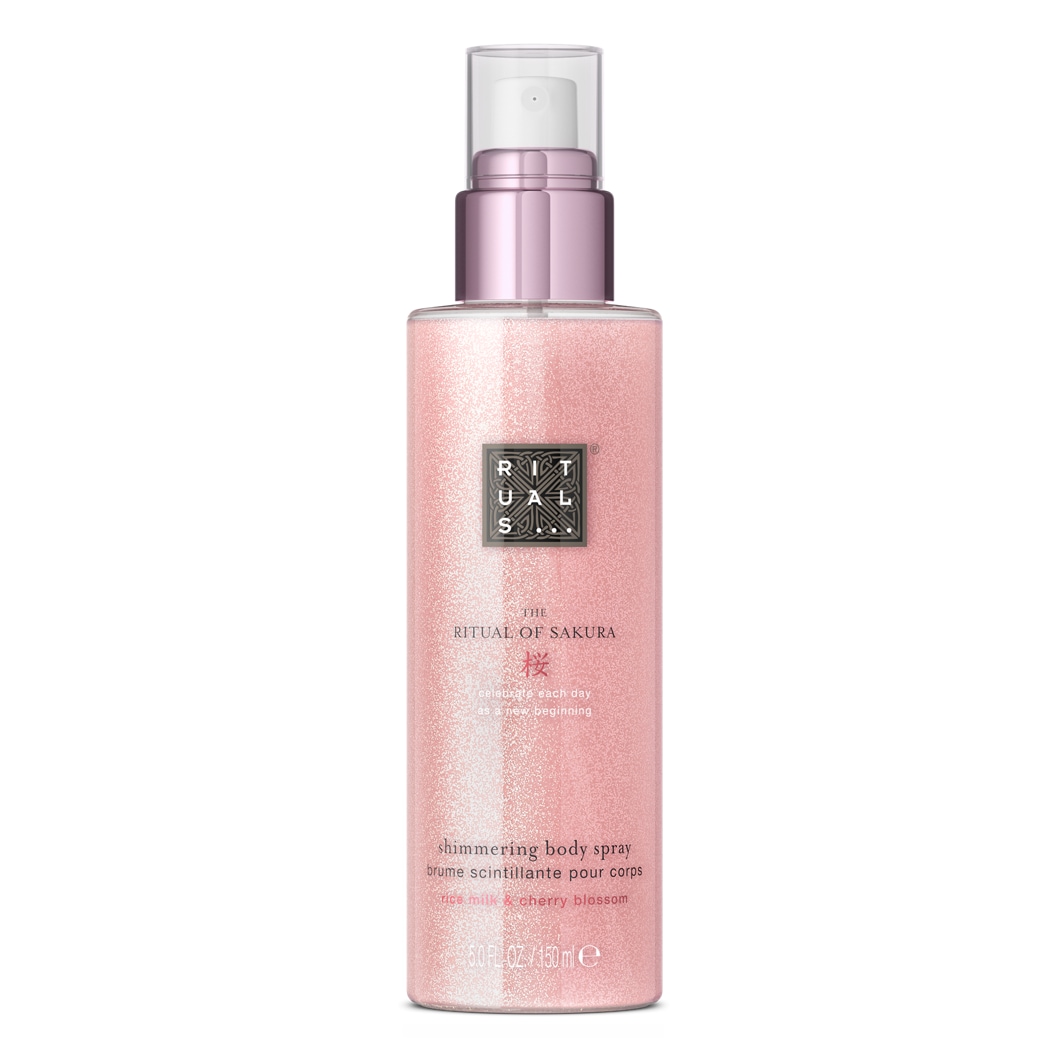 Спрей для тела the ritual of sakura shimmering Rituals, объем 150 мл
Спрей для тела the ritual of sakura shimmering Rituals, объем 150 мл