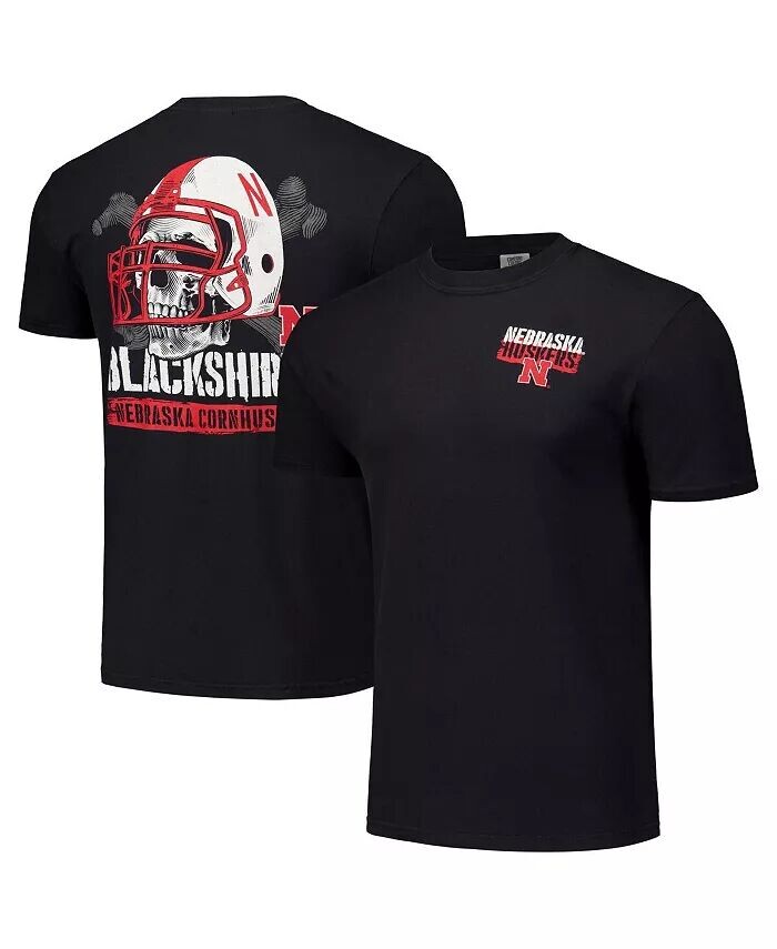 Мужская и женская черная футболка Nebraska Huskers Hyper Local Black Shirts Image One
Мужская и женская черная футболка Nebraska Huskers Hyper Local Black Shirts Image One