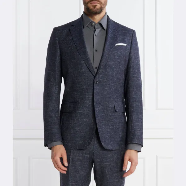 Элегантная шерстяная куртка h-hutson-233 приталенного кроя с добавлением белья Boss, синий
Элегантная шерстяная куртка h-hutson-233 приталенного кроя с добавлением белья Boss, синий