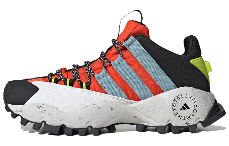 Stella McCartney Коллекция Кроссовки для походов Унисекс Низкий верх Оранжевый/Черный/Синий Adidas