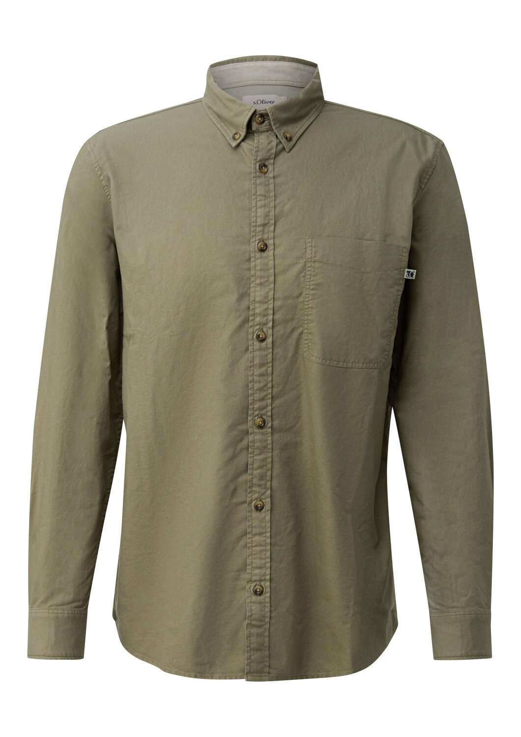 s.Oliver Рубашка на пуговицах Regular fit в цвете Grass Green
s.Oliver Рубашка на пуговицах Regular fit в цвете Grass Green