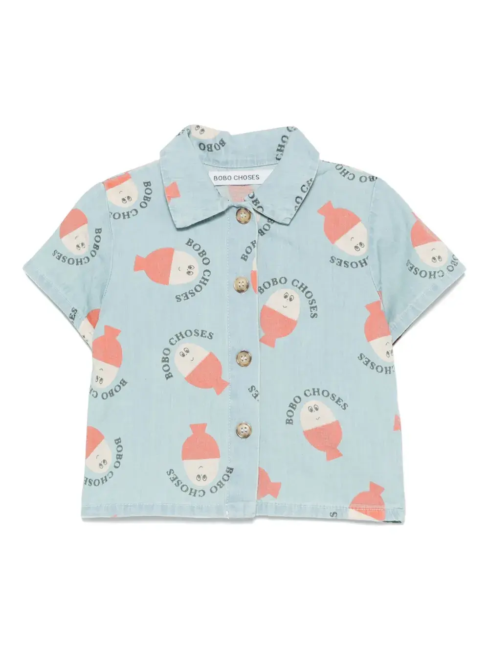 Джинсовая рубашка Morning Egg BOBO CHOSES, синий
Джинсовая рубашка Morning Egg BOBO CHOSES, синий