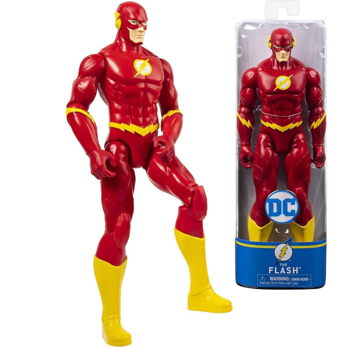Большая фигура Flash DC Comics 30 см, подвижные части Spin Master
Большая фигура Flash DC Comics 30 см, подвижные части Spin Master