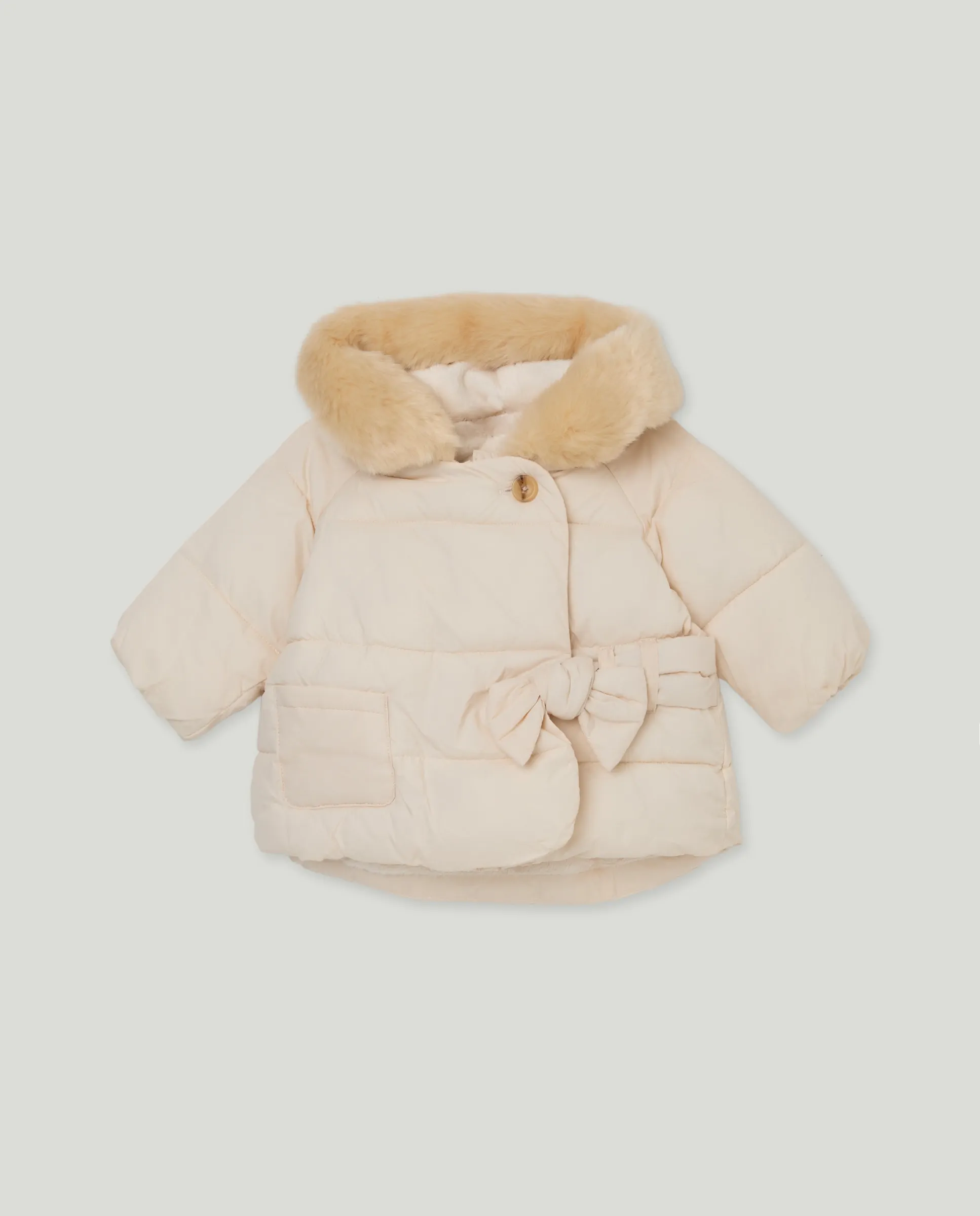 Парка из нейлона с верхним шнурком и детским карманом для девочки Coconut El Corte Inglés, бежевый
Парка из нейлона с верхним шнурком и детским карманом для девочки Coconut El Corte Inglés, бежевый