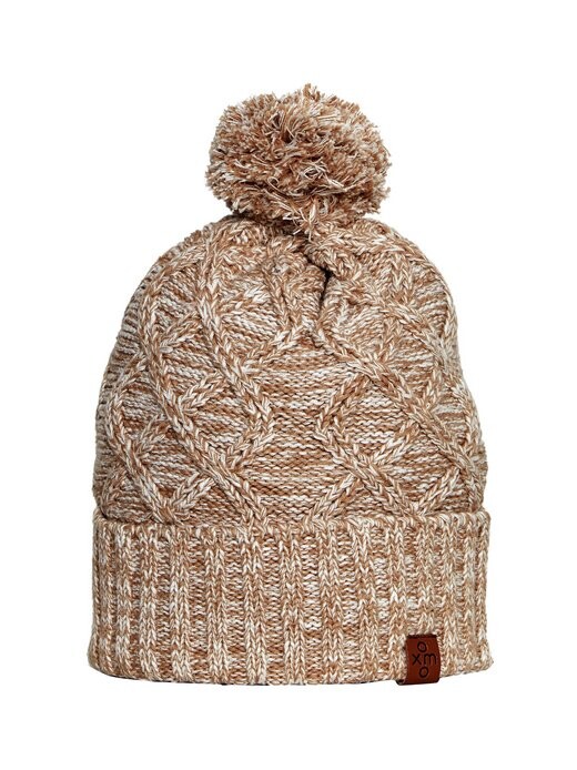 Вязаная шапка окспом Oxmo, бежевый
Вязаная шапка окспом Oxmo, бежевый