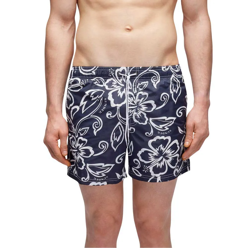 Шорты для плавания Sundek Archive hibiscus, синий
Шорты для плавания Sundek Archive hibiscus, синий