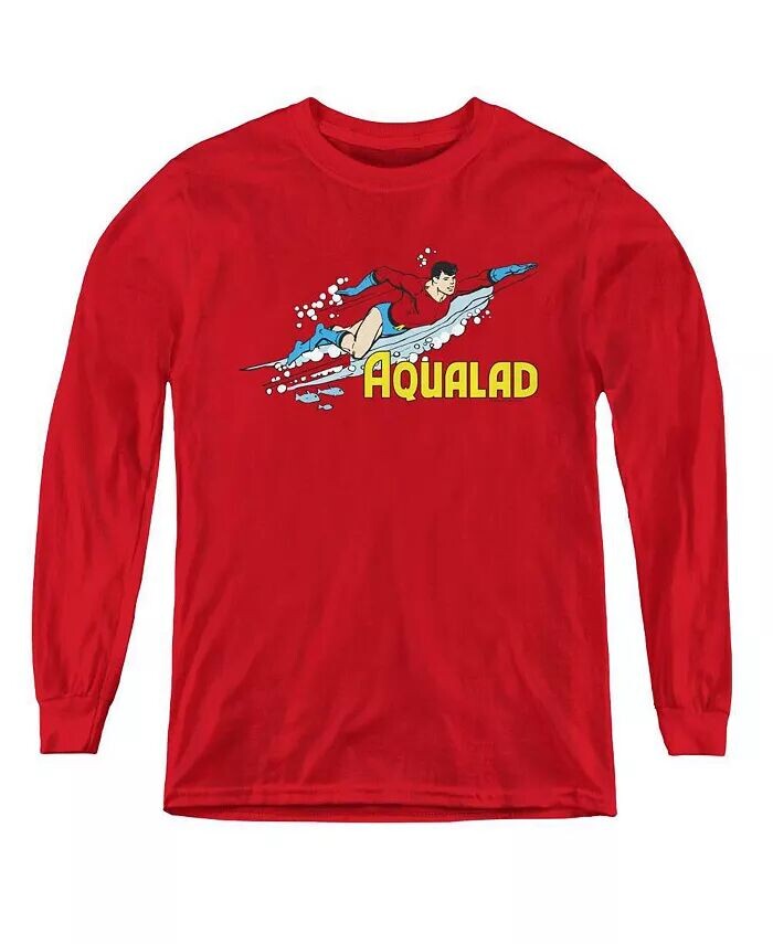 Свитшот с длинным рукавом Aqualad для мальчиков и подростков DC Comics, красный
Свитшот с длинным рукавом Aqualad для мальчиков и подростков DC Comics, красный