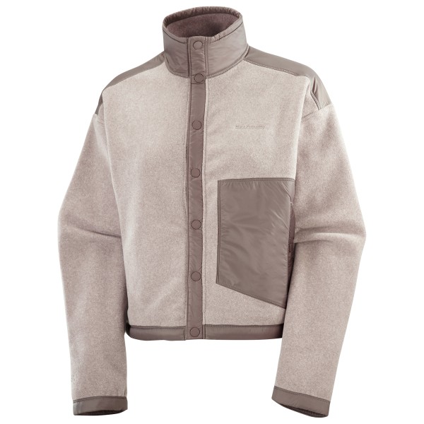 Женский кардиган из флиса цвета хрома - флисовый свитер Salomon, Etherea
Женский кардиган из флиса цвета хрома - флисовый свитер Salomon, Etherea