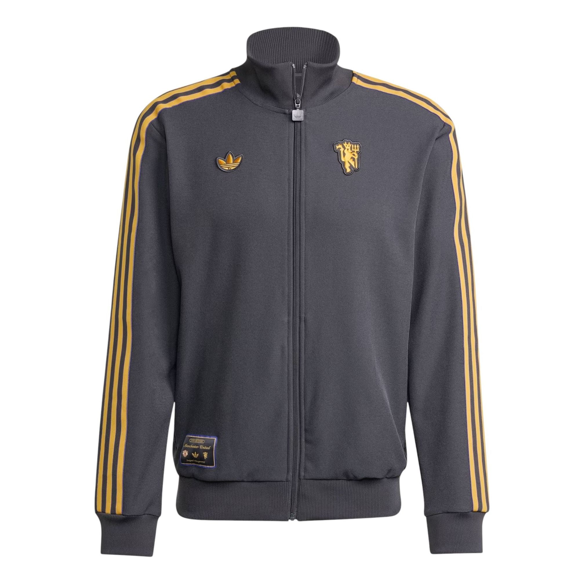 Куртка adidas Manchester United Terrace Icons Track Jacket 'Utility Black'
Куртка adidas Manchester United Terrace Icons Track Jacket 'Utility Black'