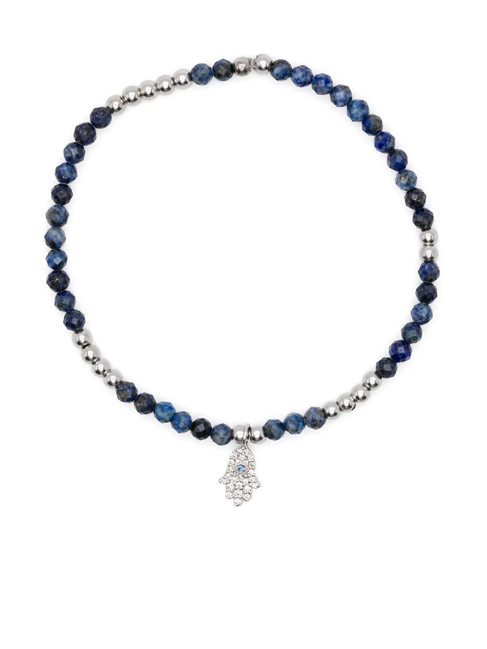Браслет Hamsa из белого золота с бриллиантами и лазуритом Anil Arjandas, синий
Браслет Hamsa из белого золота с бриллиантами и лазуритом Anil Arjandas, синий