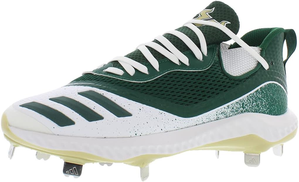 Мужские бейсбольные бутсы adidas Icon V Bounce, белый/изумрудный
Мужские бейсбольные бутсы adidas Icon V Bounce, белый/изумрудный