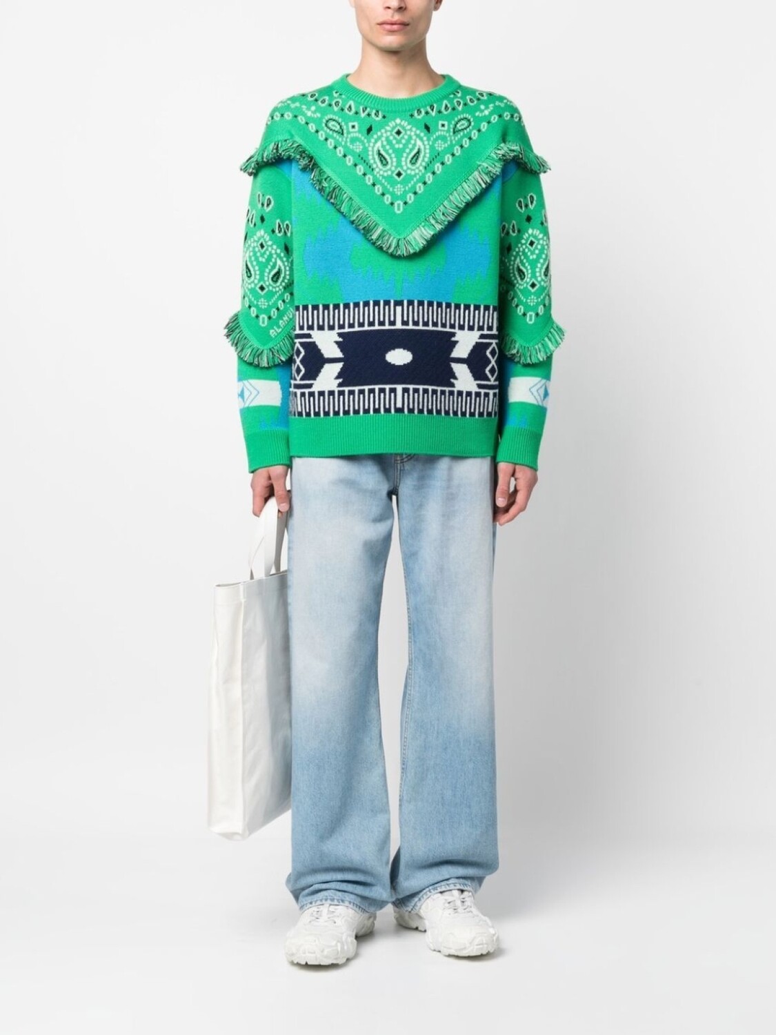 Alanui джемпер с принтом, зеленый
Alanui джемпер с принтом, зеленый