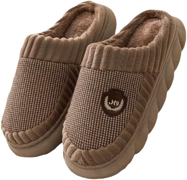 Домашние тапочки с эффектом памяти, мягкие и плюшевые, уютные, с противоскользящей подошвой, для мужчин, зимние, для дома Azttoztto, кофейный
Домашние тапочки с эффектом памяти, мягкие и плюшевые, уютные, с противоскользящей подошвой, для мужчин, зимние, для дома Azttoztto, кофейный