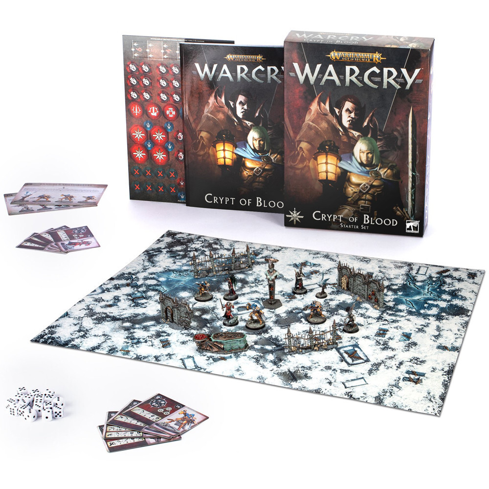 Миниатюра Games Workshop Warcry: Crypt of Blood Starter Set
Миниатюра Games Workshop Warcry: Crypt of Blood Starter Set