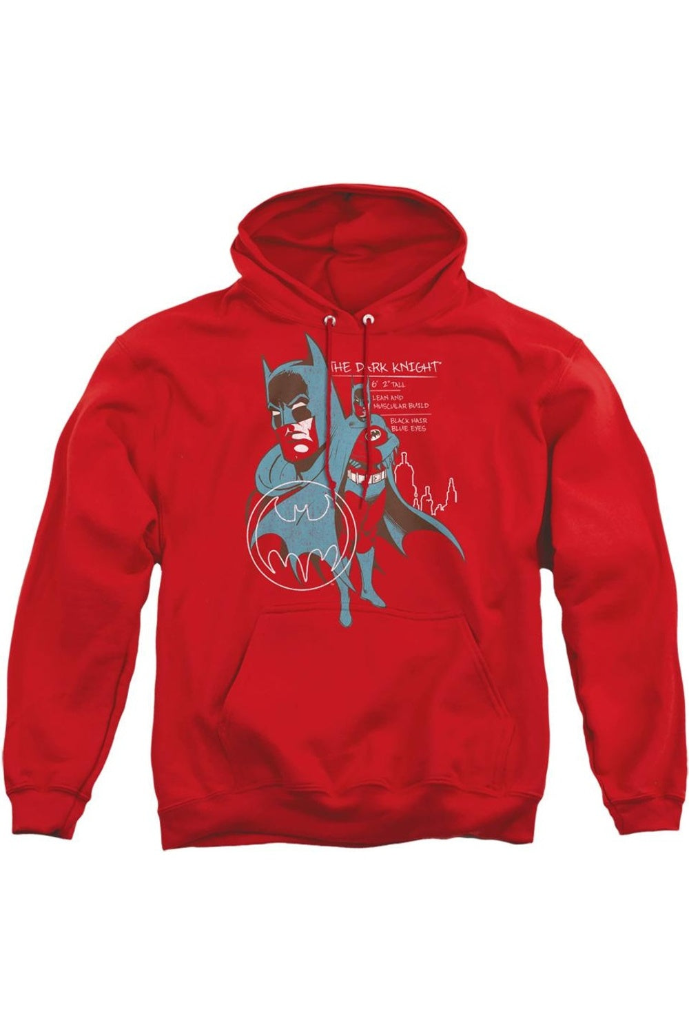 Толстовка с капюшоном Batman Lean And Muscular для взрослых Gildan, красный
Толстовка с капюшоном Batman Lean And Muscular для взрослых Gildan, красный