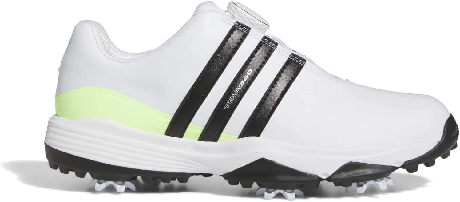 Детские гольф-кроссовки Adidas Tour360 24 Boa для мальчиков и девочек, белый/черный/зеленый
Детские гольф-кроссовки Adidas Tour360 24 Boa для мальчиков и девочек, белый/черный/зеленый