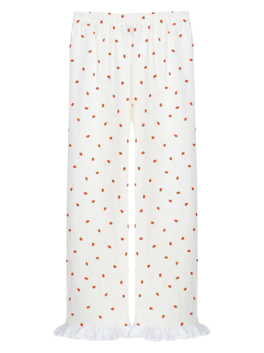 Брюки с оборками Sleeper, белый
Брюки с оборками Sleeper, белый