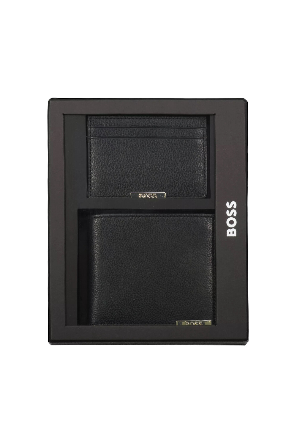 Картхолдер мужской BOSS кожаный, черный
Картхолдер мужской BOSS кожаный, черный