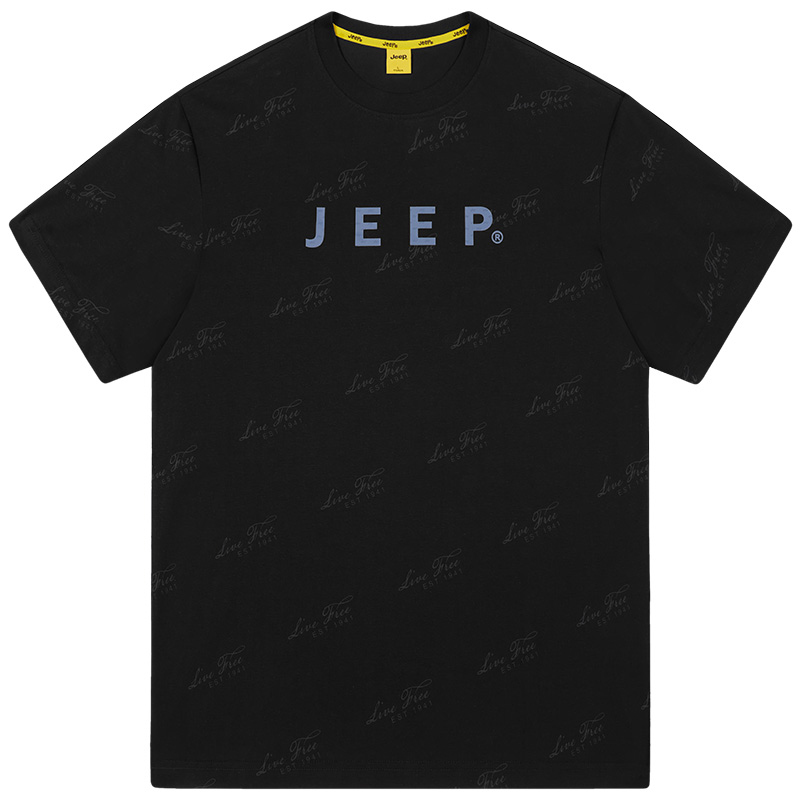 Jeep Футболка Unisex Black Crew Neck Thin
Jeep Футболка Unisex Black Crew Neck Thin